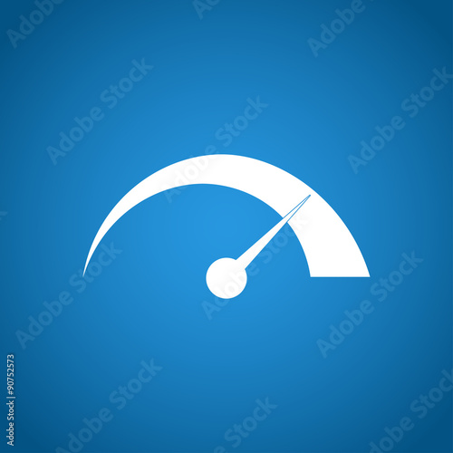 Vector speedometer icon