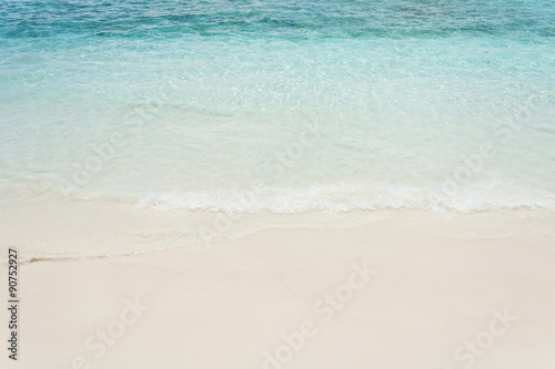 sea on the sand beach
