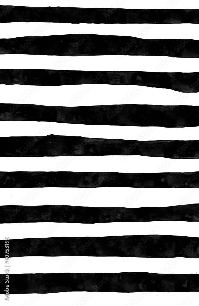 Fototapeta premium abstract black ink striped background