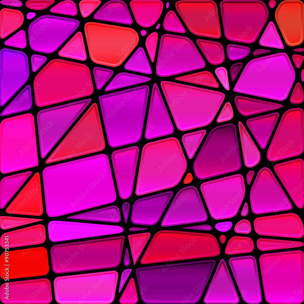 abstract vector stained-glass mosaic background abstract vector stained-glass mosaic background