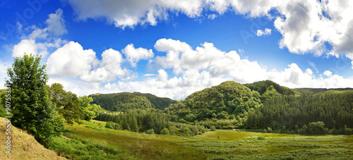 Rural Scotland panorama