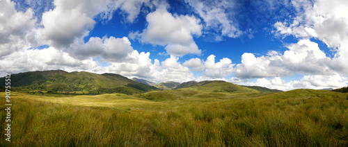 Scottish Highlands panorama