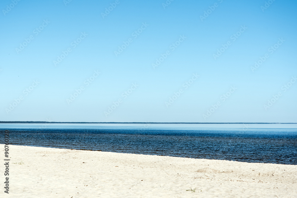 Obraz premium Blue Baltic sea.