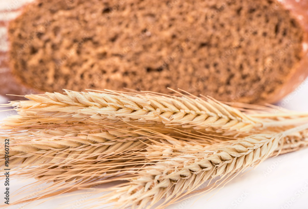Bread and wheat Bread and wheat