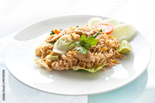 rice with pork