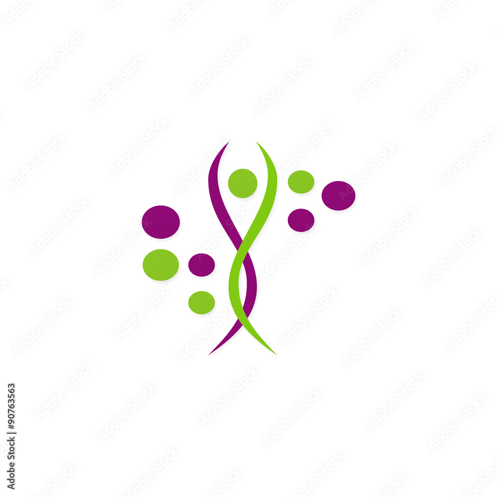 beauty woman body technology abstract logo beauty woman body technology abstract logo