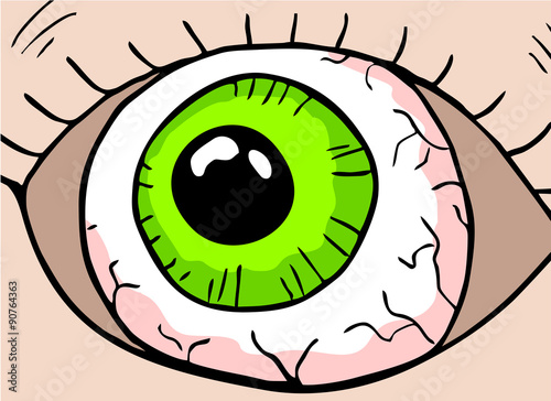 cartoon eye
