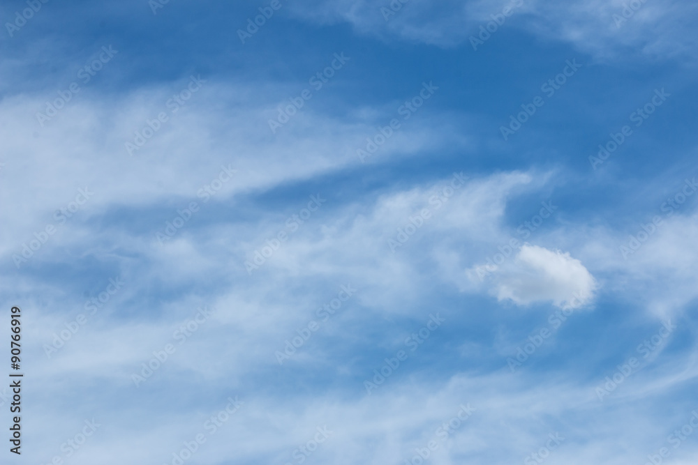 Fototapeta premium Niebieskie niebo