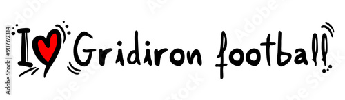 Gridiron football love