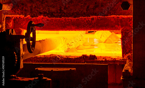 Konstfotografi Glass Furnace