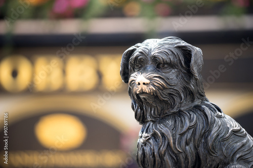 Sculpture of Greyfriars Bobby, Edinburgh, Scotland