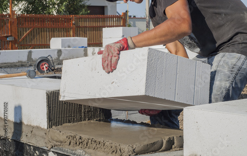 aerated concrete masonry