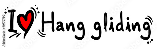 Hang gliding love