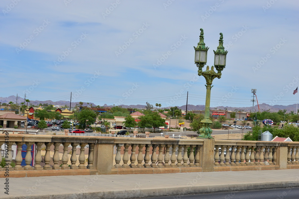 Fototapeta premium London Bridge at Lake Havasu in Arizona, America.