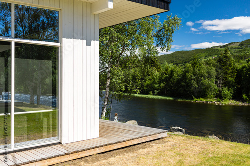 Modern holiday home photo