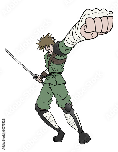 warrior punch