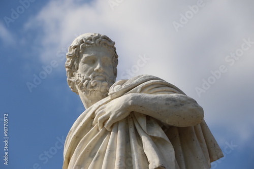 Statue du château de Fontainebleau