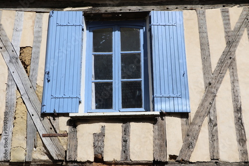 Détails d'une maison traditionnelle de Provins