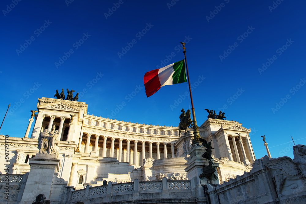 Monument Vittorio Emanuele II, Rome, Italy