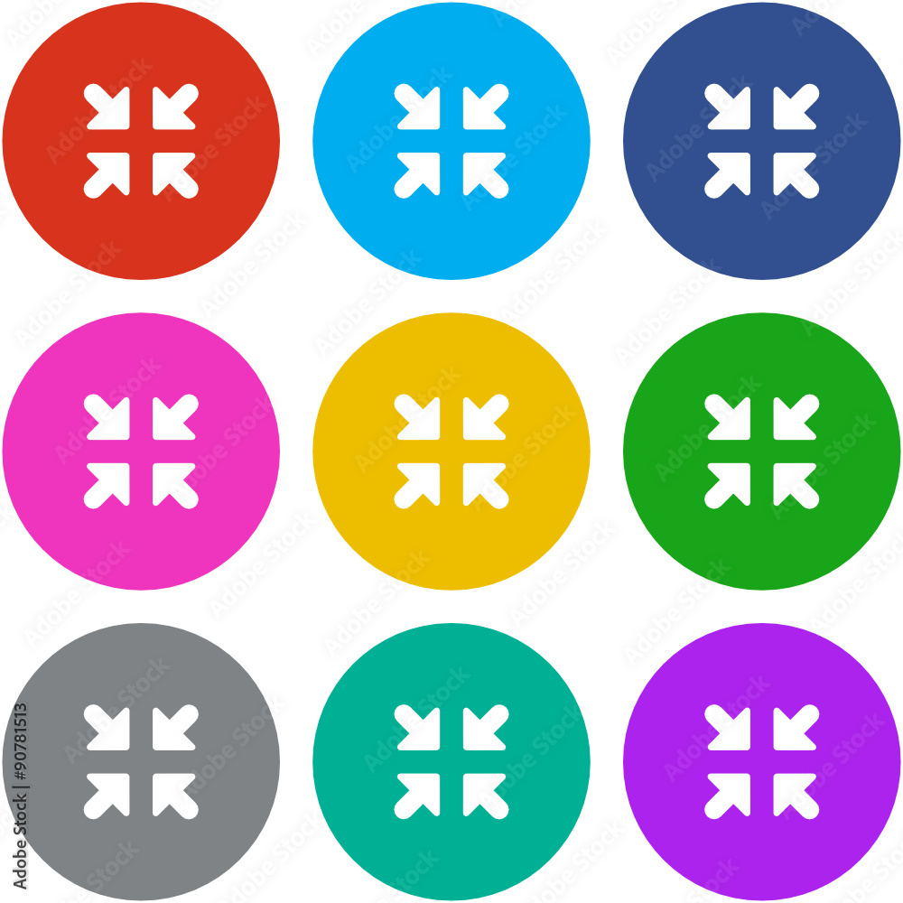 Flat Multicolor App Icon Flat Multicolor App Icon
