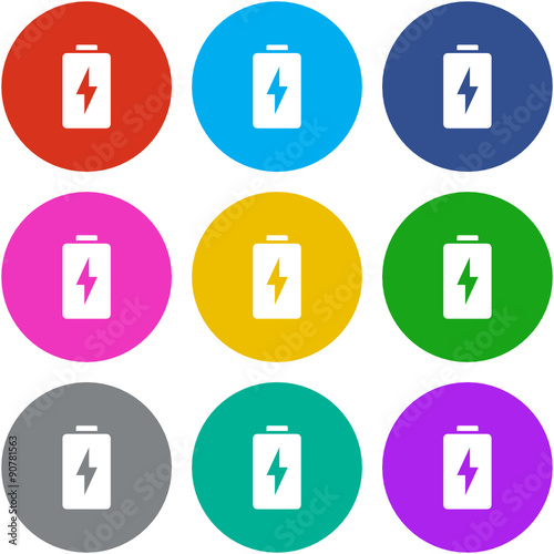 Flat Multicolor App Icon