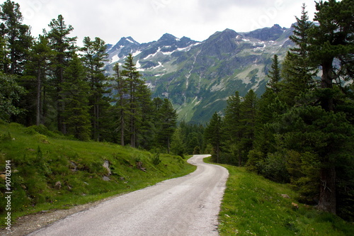 Road in Alps