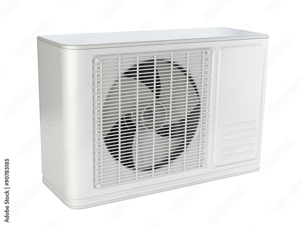 Fototapeta premium Modern air conditioner external block