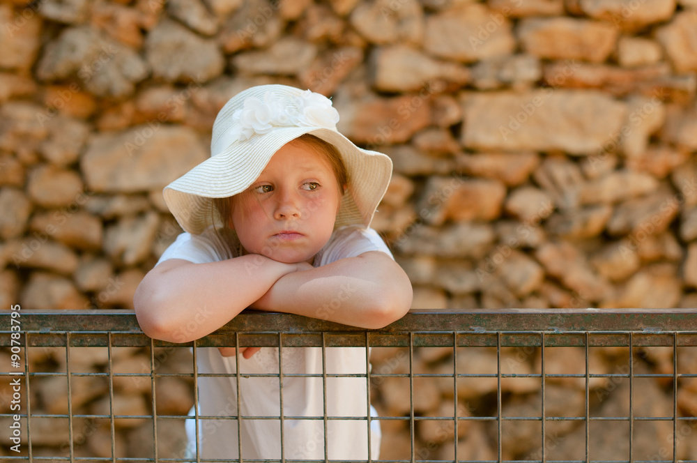 Obraz premium Sad girl