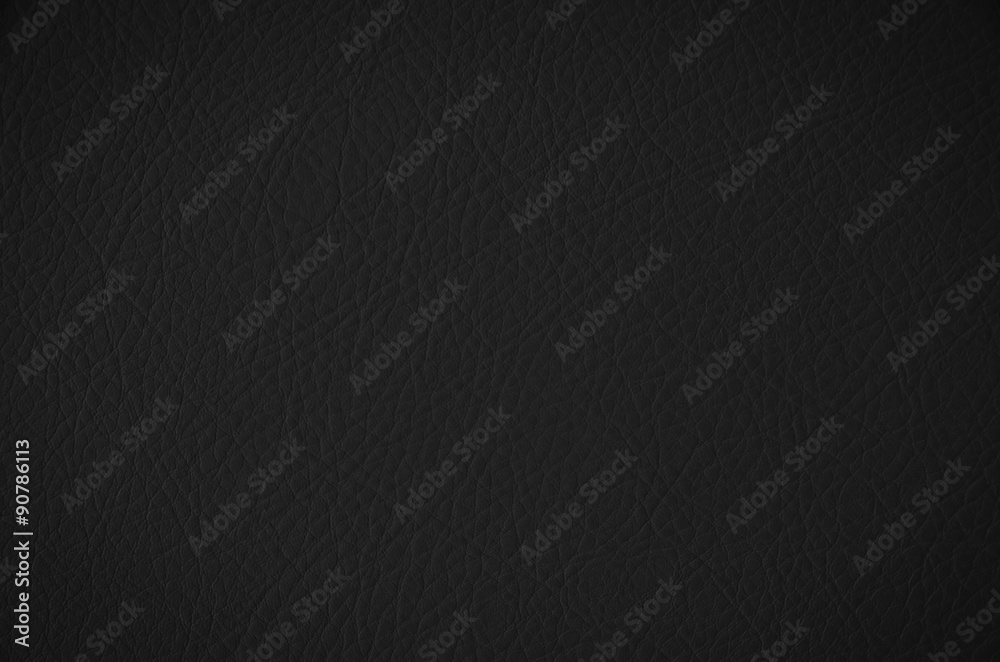 Black leather background