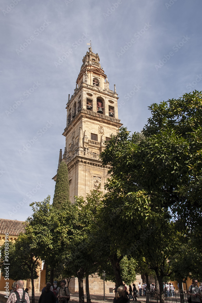 Patio de la mezquita catedral de Córdoba, Andalucía
