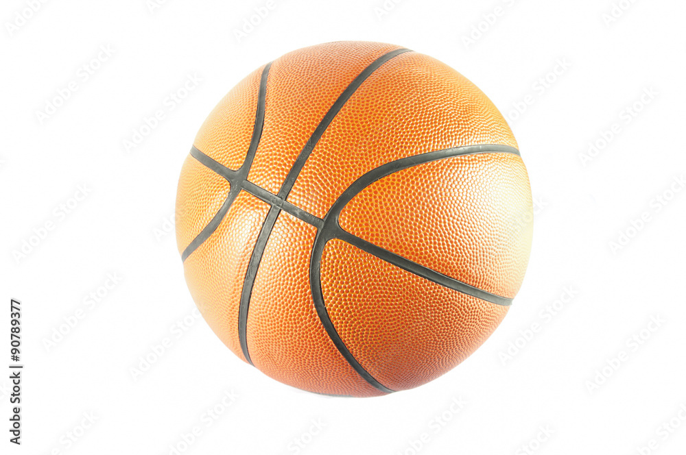 Ball for game in basketball