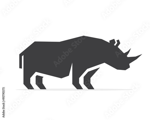 Vector rhino logo