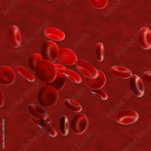 red blood cells illustration of microscopic photos
