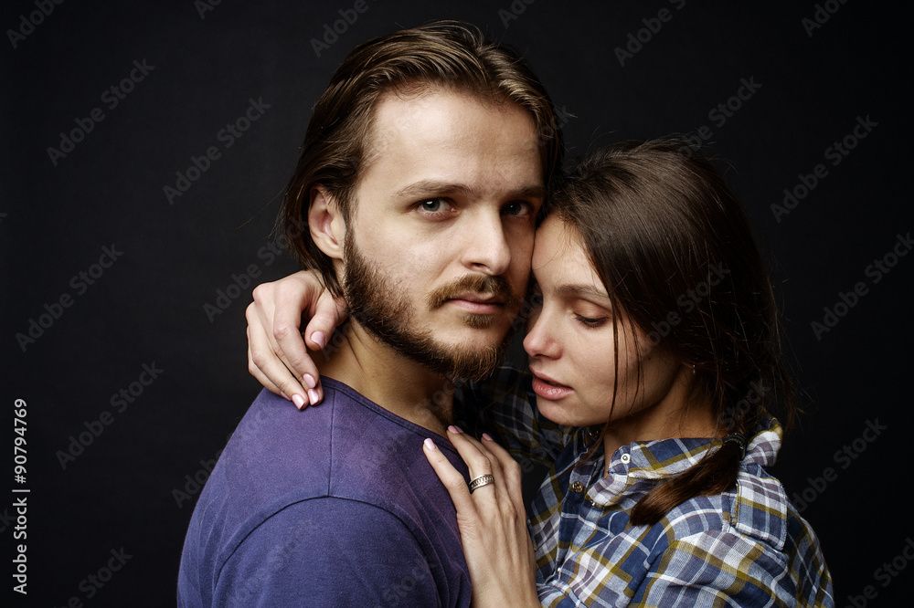 Young couple in love