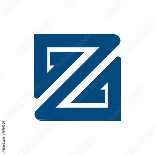 Free Download Simple Blue Square Z Icon - GFXLoad
