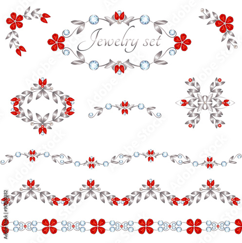 Jewelry decoration elements