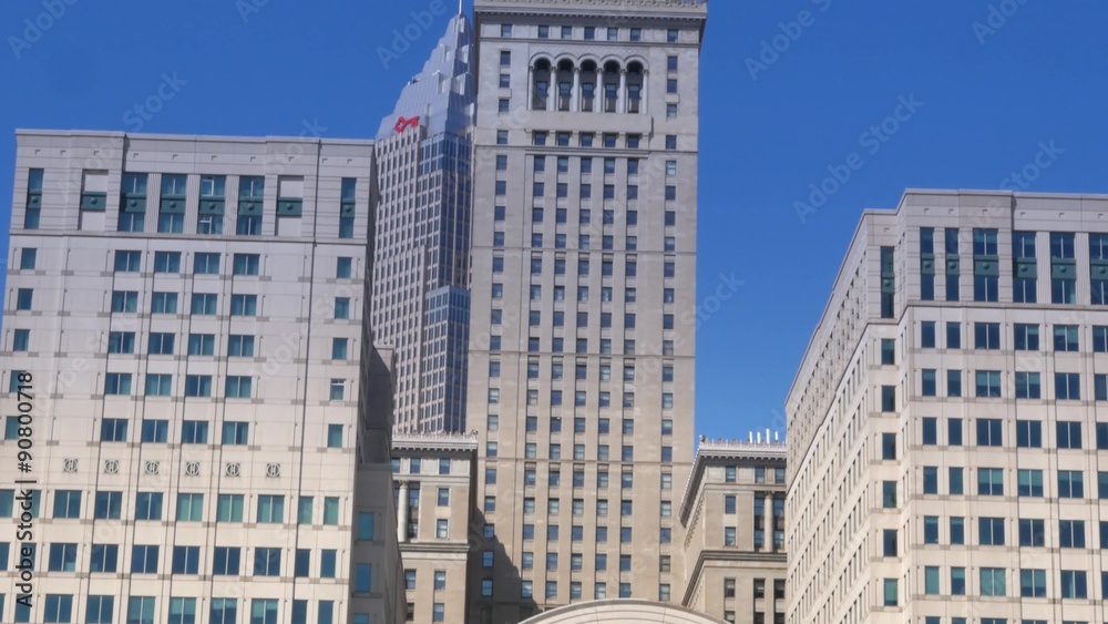 4K Cleveland Terminal Tower Establishing Shot 4K Cleveland Terminal Tower Establishing Shot