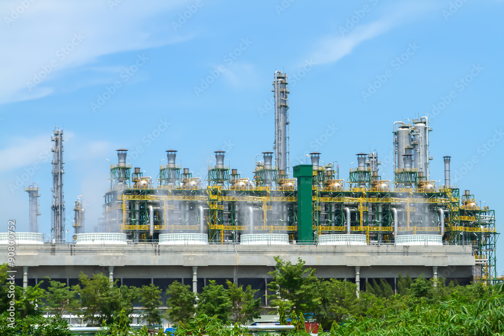 Obraz premium Refineries