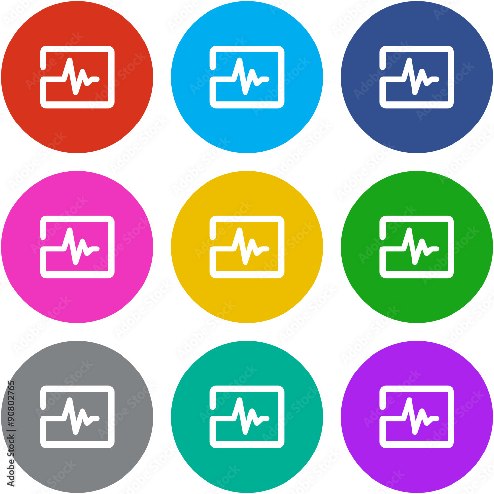 Flat Multicolor App Icon Flat Multicolor App Icon