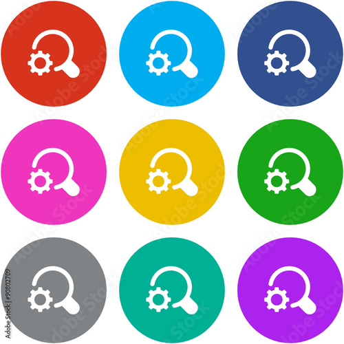 Flat Multicolor App Icon