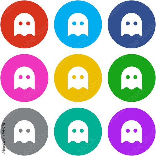 Flat Multicolor App Icon