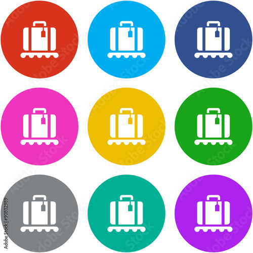Flat Multicolor App Icon
