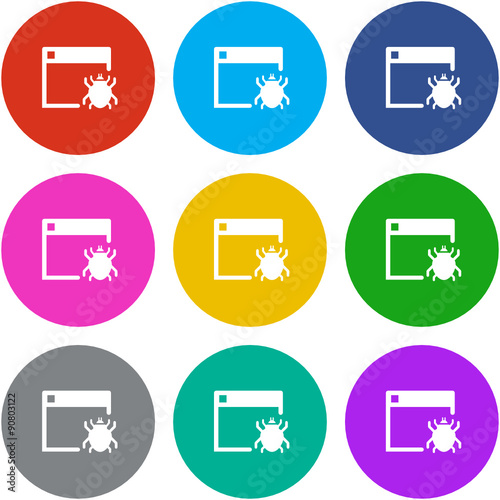 Flat Multicolor App Icon

