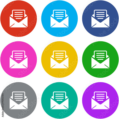 Flat Multicolor App Icon