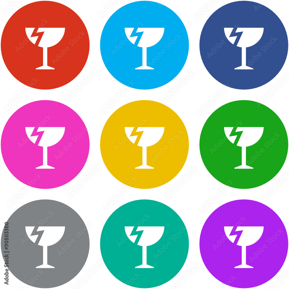 Flat Multicolor App Icon Flat Multicolor App Icon