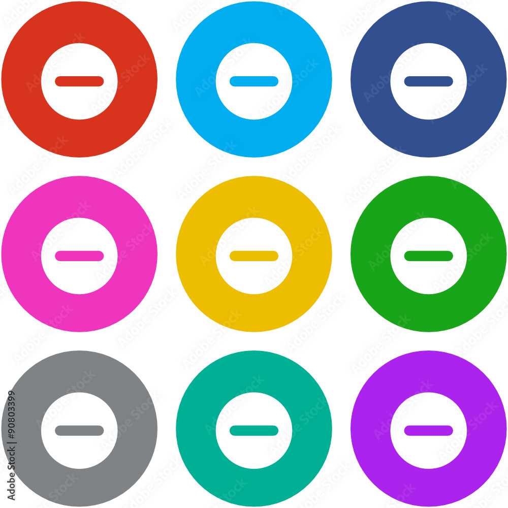 Flat Multicolor App Icon Flat Multicolor App Icon