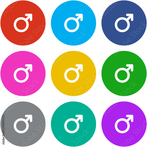 Flat Multicolor App Icon