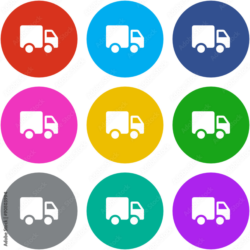 Flat Multicolor App Icon Flat Multicolor App Icon