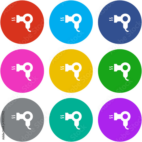 Flat Multicolor App Icon