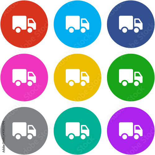 Flat Multicolor App Icon